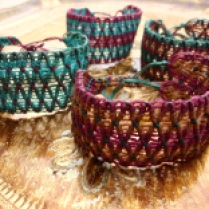 macrame bracelets