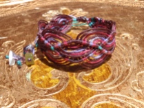 macrame wave bracelet